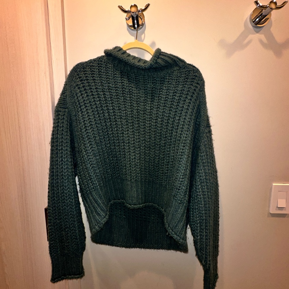 H&M Turquoise Turtle Neck Sweater